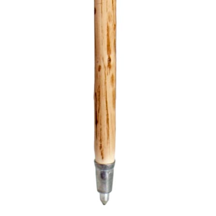 Vandringskäpp med kompass  till barn – obehandlad  kastanjeträ - 80 cm  - 4
