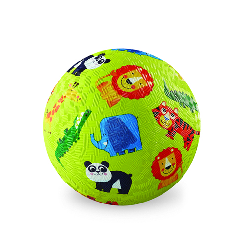 Leksaksboll 13 cm fri från PVC och BPA - Jungle  från Crocodile Creek 
