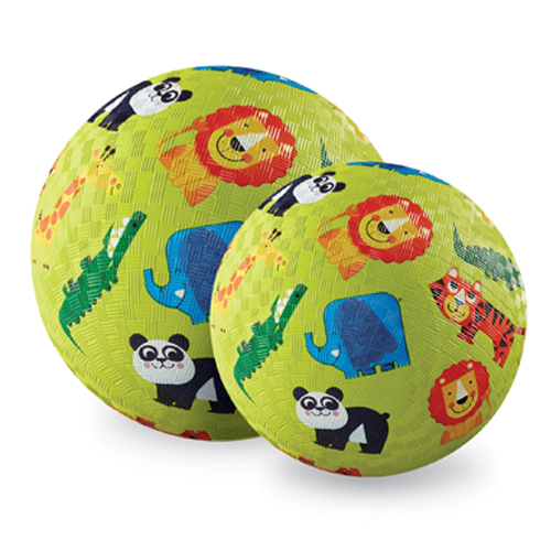 Leksaksboll 13 cm fri från PVC och BPA - Jungle  från Crocodile Creek  - 2