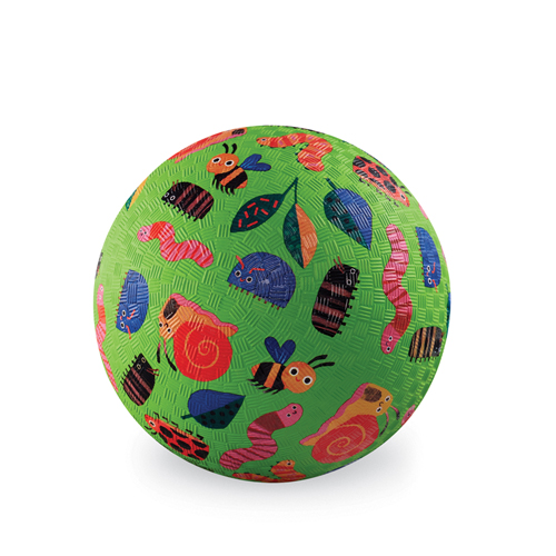 Leksaksboll 13 cm fri från PVC och BPA -  Garden Friends från Crocodile Creek 