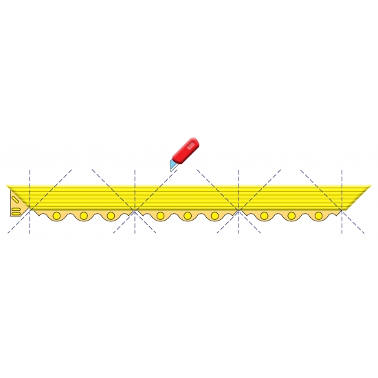 ErgoMax Agilitymatta Modul i naturgummi - 7