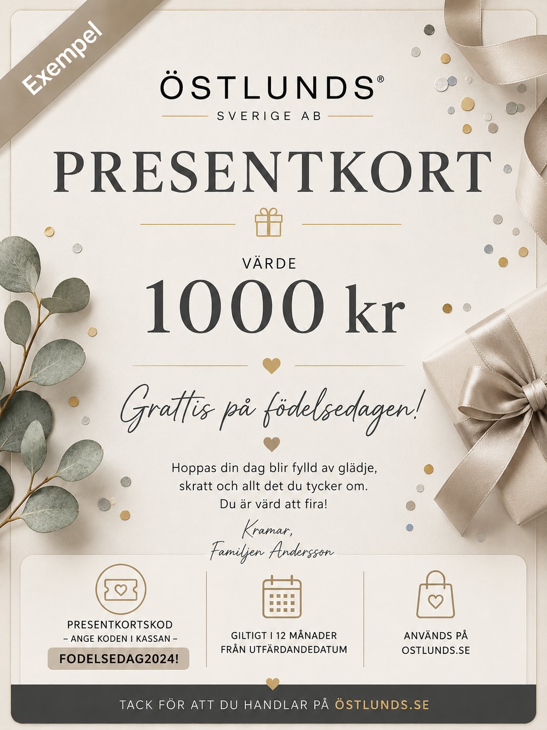 Presentkort 800 kr - 4