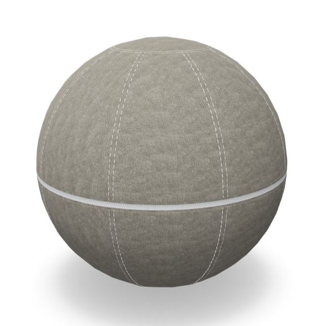 Office Ballz Slope 250 White zipper