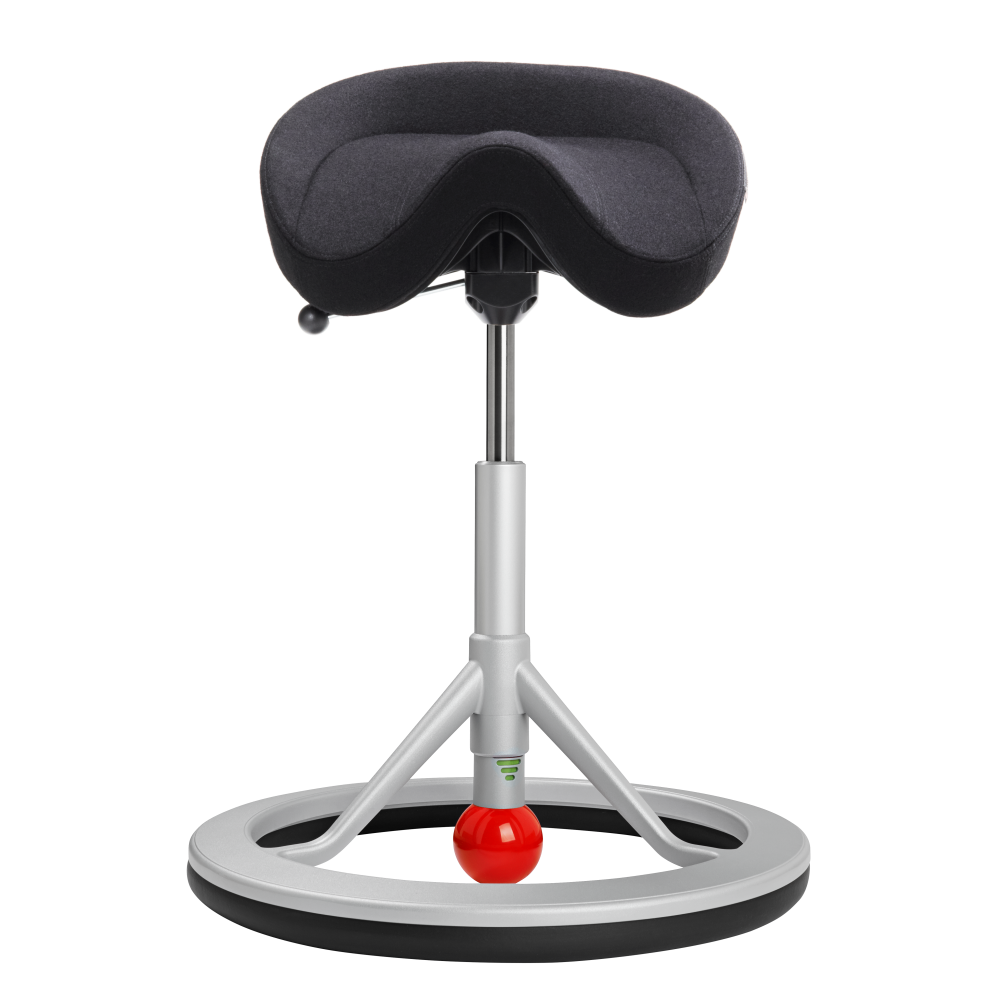 Backapp Smart Silver Grey, Nordic Wool, Red ball