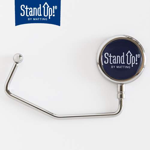 Matting StandUp Round ståmatta, Grey Ø56 cm - 2