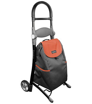Koala shoppingvagn / väska med sits, orange / grå