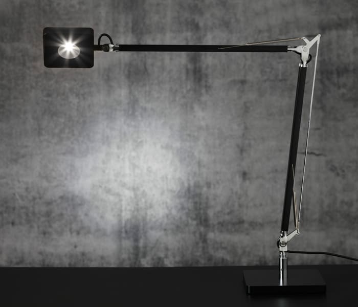 Madrid skrivbordslampa, Svart