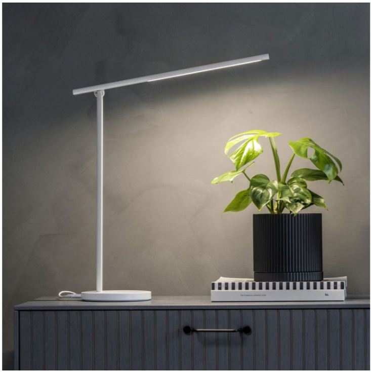 ECO skrivbordslampa, Vit