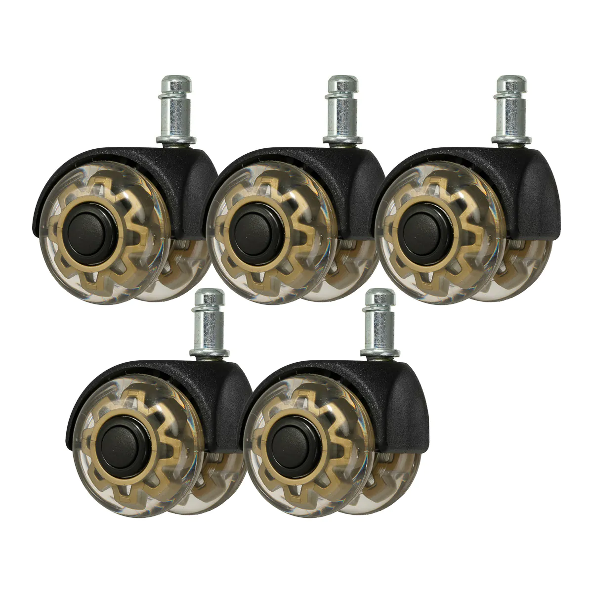 Lättrullade Duo-hjul, 5-pack - 5