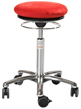 Pilates Air chair, Red PU / konstläder