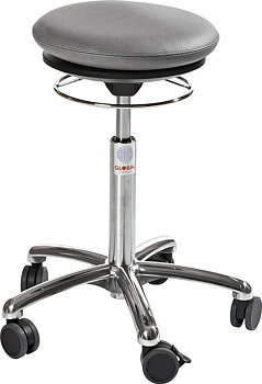 Pilates Air chair, Grey PU / konstläder