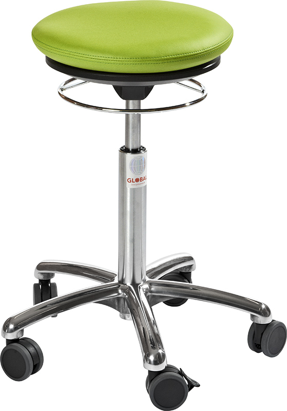 Pilates Air chair, Green PU / konstläder