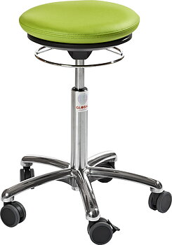 Pilates Air chair, Green PU / konstläder