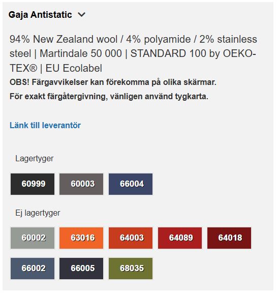 Be-Ge Frapett 7110L ESD supportstol extra djup sits och ryggstöd - 3