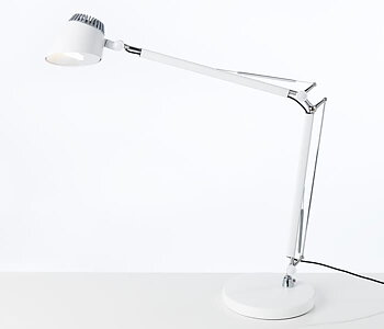 Valencia skrivbordslampa, Vit