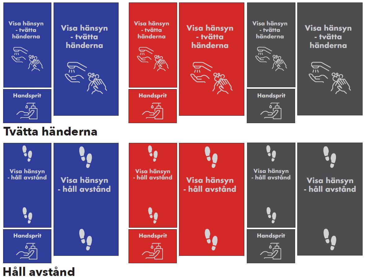 Visa hänsyn torkmatta - 2