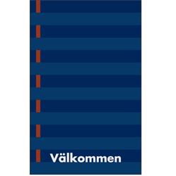 Classic Print Linje, blå