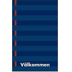 Classic Print Linje, blå