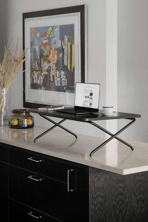Matting StandUp Minidesk, Vit - 6