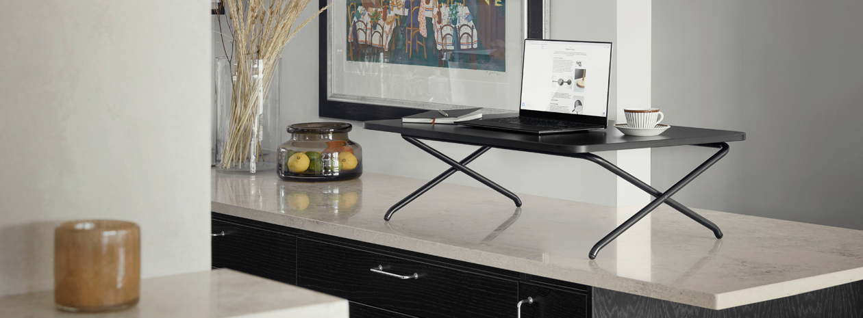 Matting StandUp Minidesk, Vit - 5