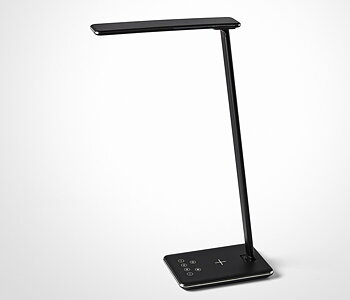 Singapore skrivbordslampa, Svart