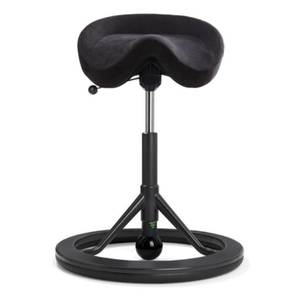 Backapp Smart, Black Grey, Alcantara Anthracite, Black Ball