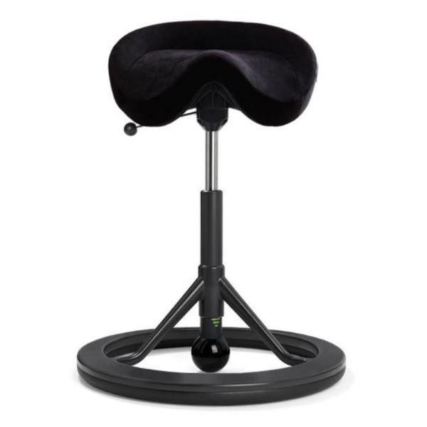 Backapp Smart, Black Grey, Alcantara Black, Black Ball