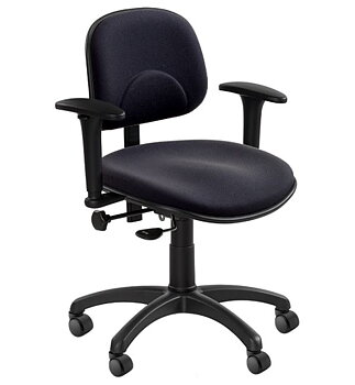 Be-Ge Frapett 9002 kontorsstol, svart