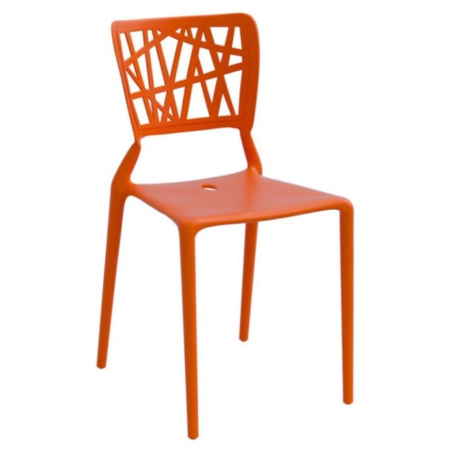 Inca stapelbar stol, orange