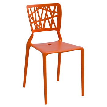 Inca stapelbar stol, orange