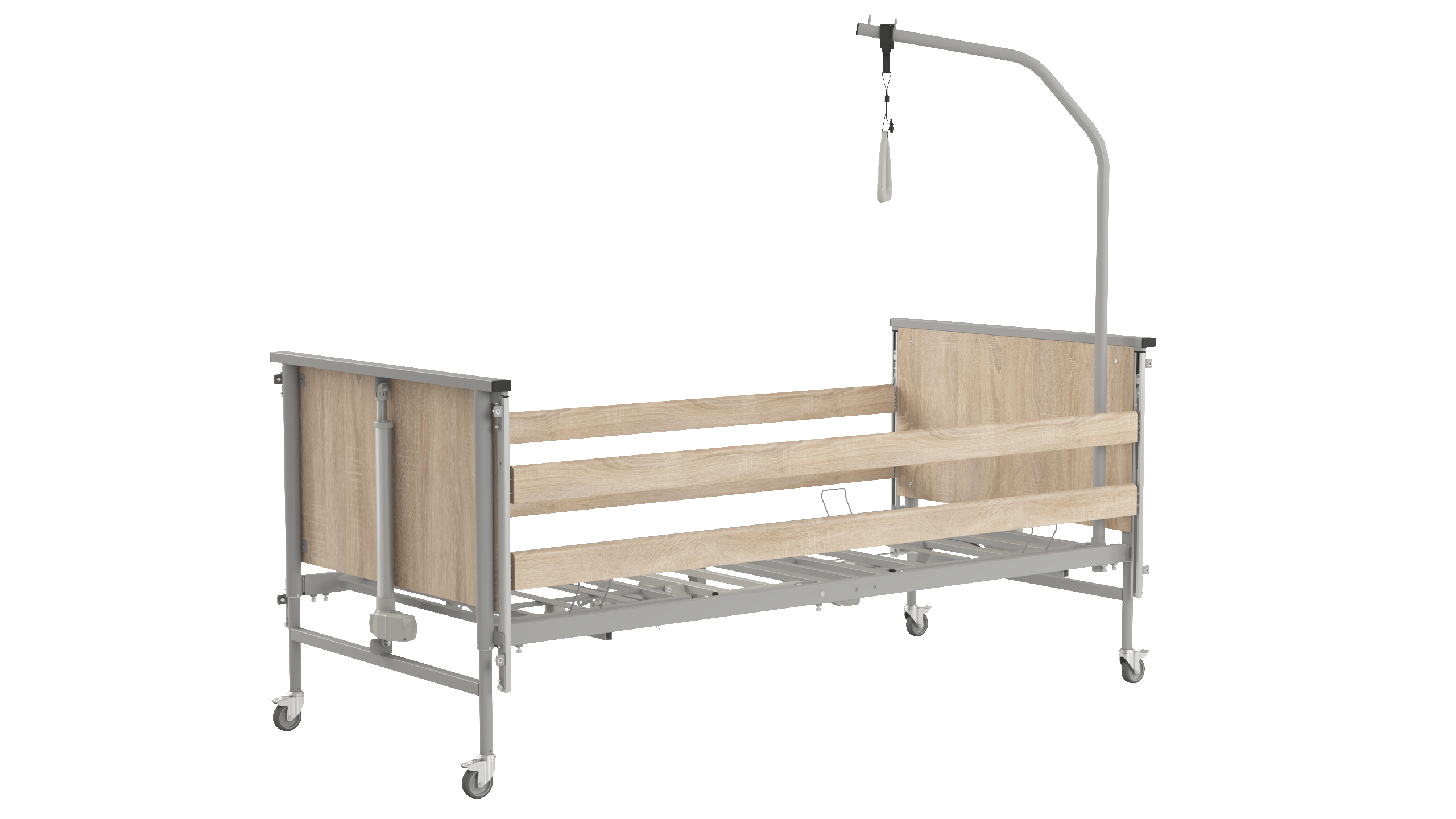 Elektriskt styrd vårdsäng, Sonoma Ek - 3