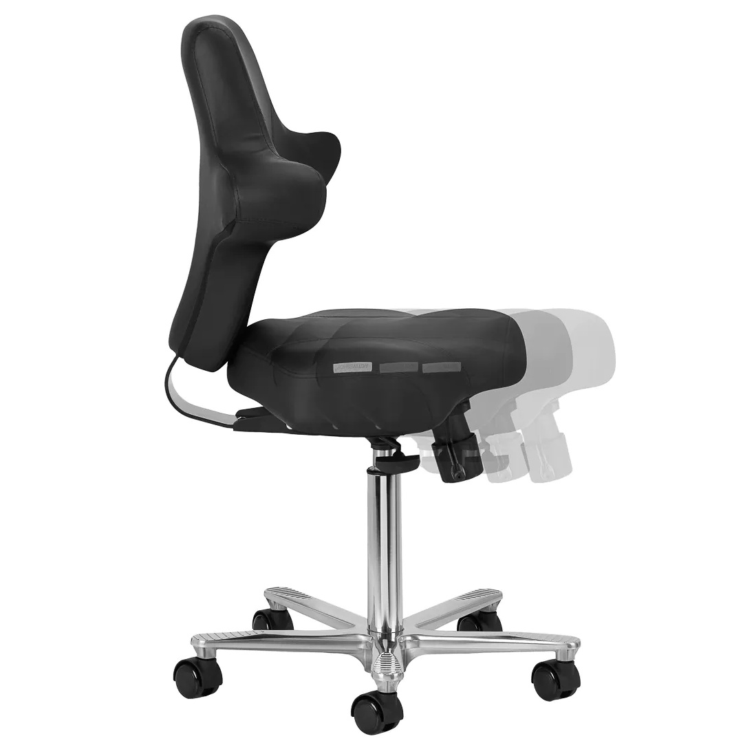Plus ergonomisk kontorsstol, svart - 6