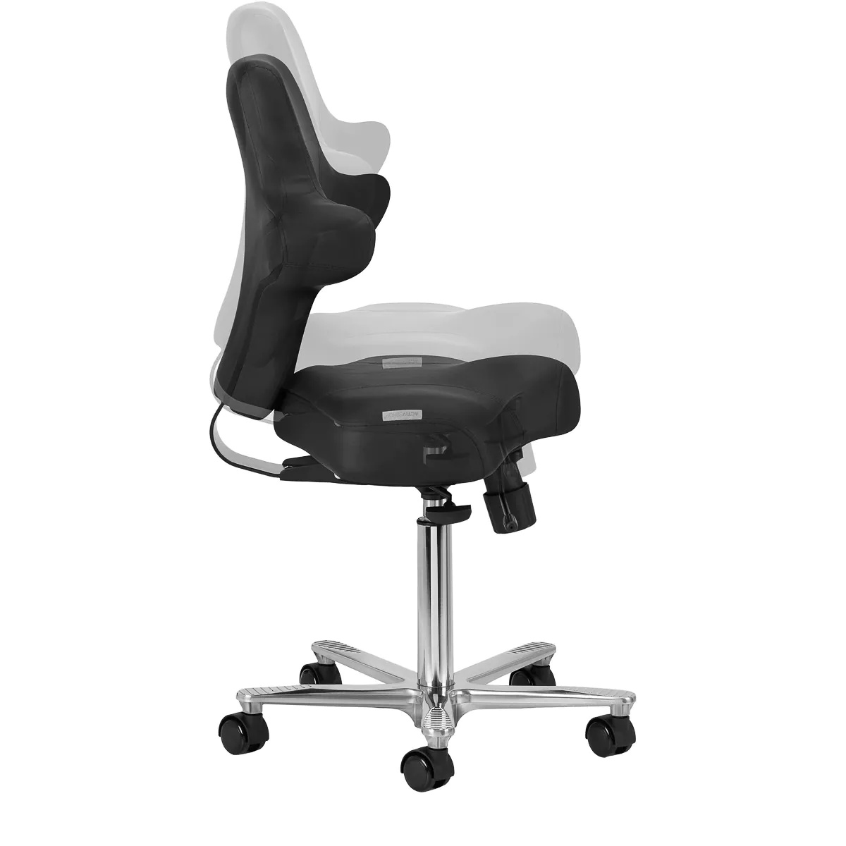 Plus ergonomisk kontorsstol, svart - 8