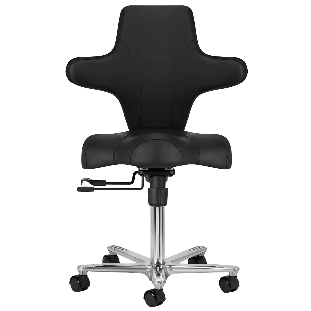 Plus ergonomisk kontorsstol, svart