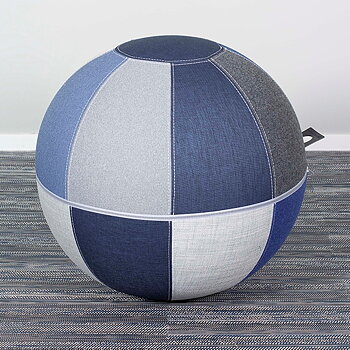 Office Ball Medley, Blå / Grå, 65 cm