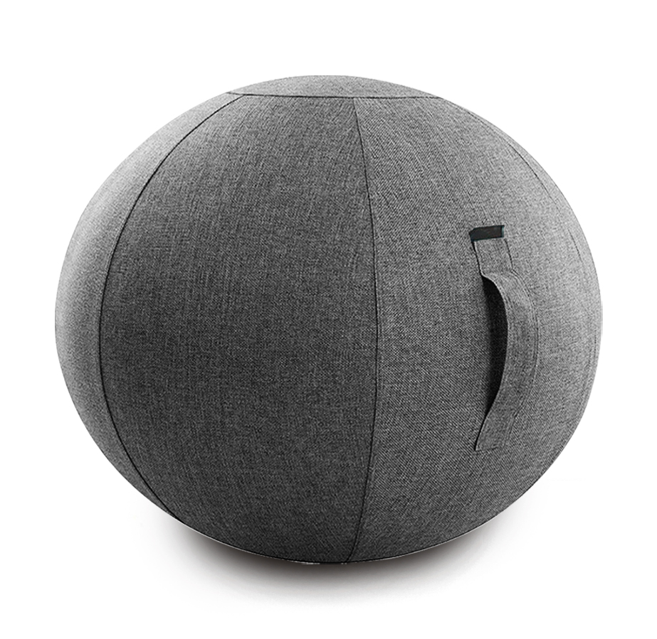 LINEN sittboll, miljövänlig, Grey, 65 cm