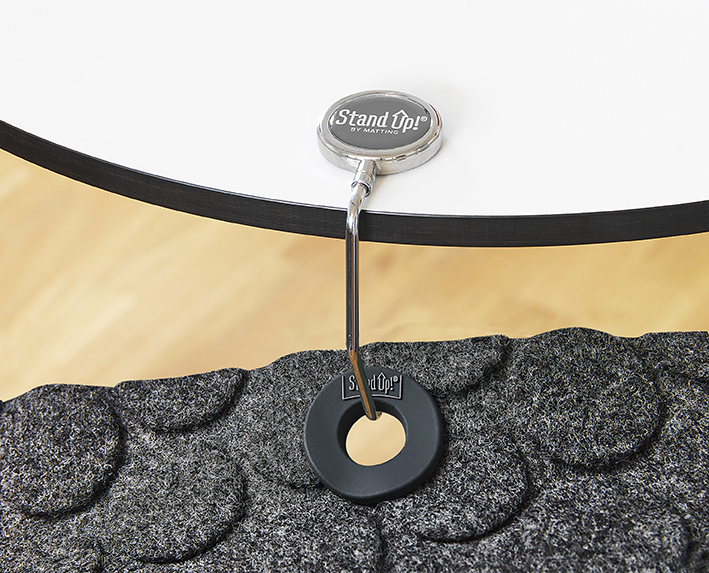 Matting StandUp arbetsplatsmatta, Grå - 3