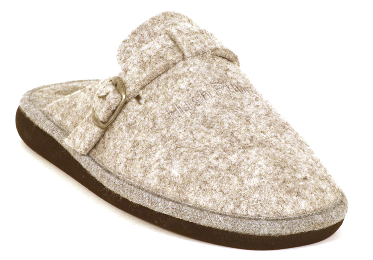 Damtoffel, ljusgrå  Hush Puppies toffel