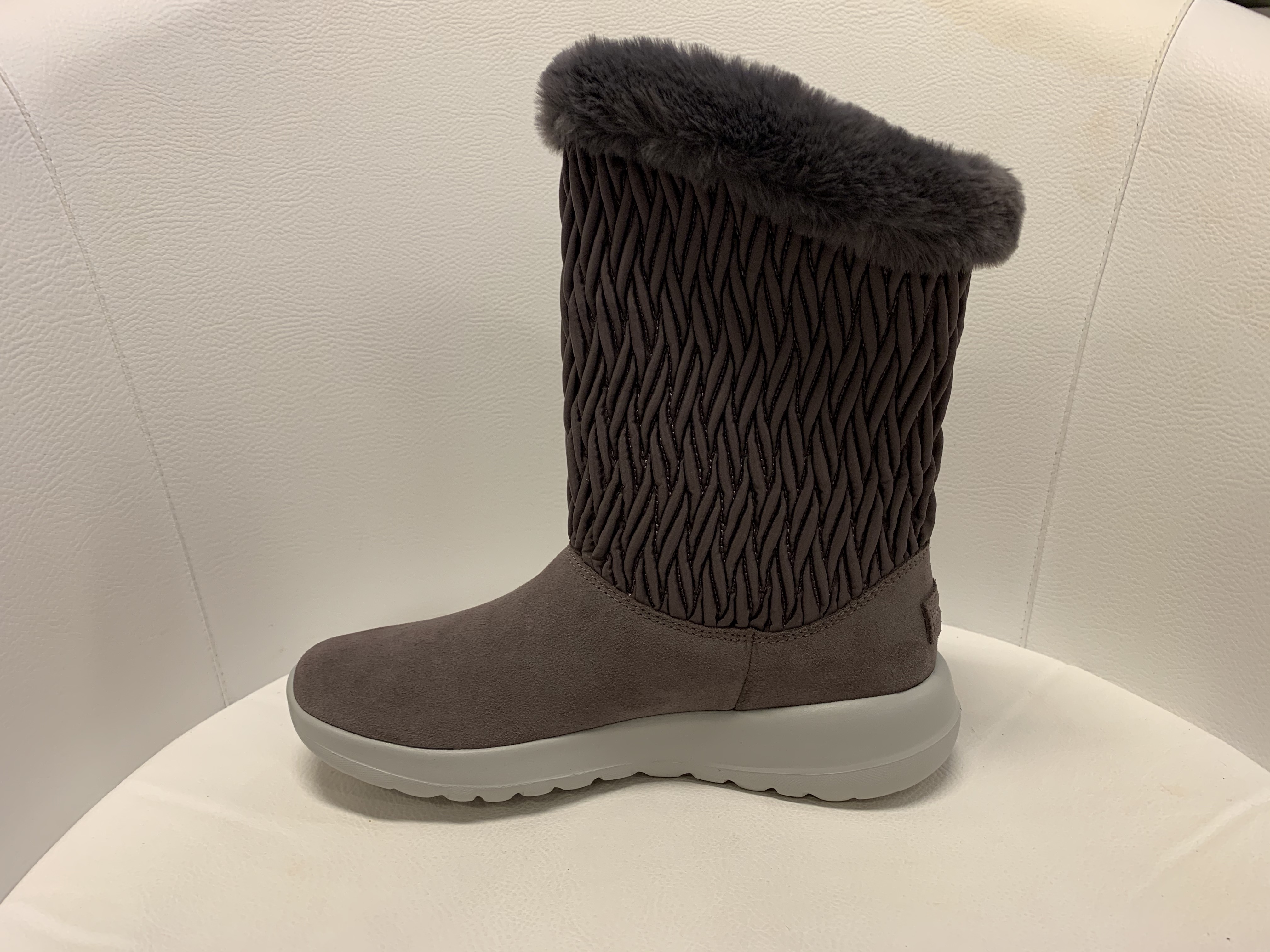 SKECHERS   fodrad stövel "Snow Bunny" GO WALK BOOTS. Skaftet går att vika ned. Jätte-sköna! - 7