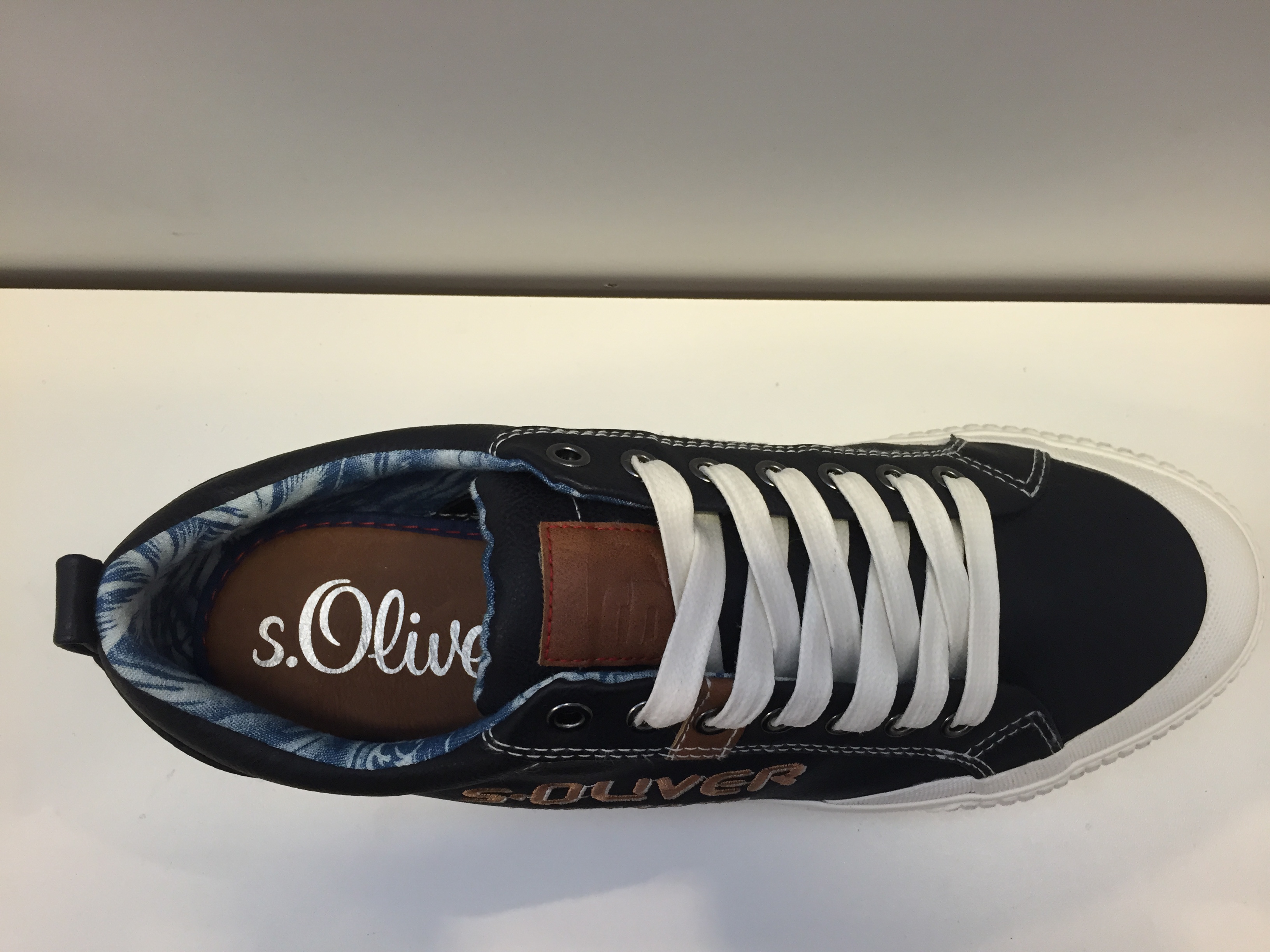 Fritidssko skinn navy - 3