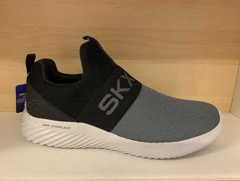 SKECHERS  SKX-1992. Herrsko grå/svart med Memory Foam innersula.
