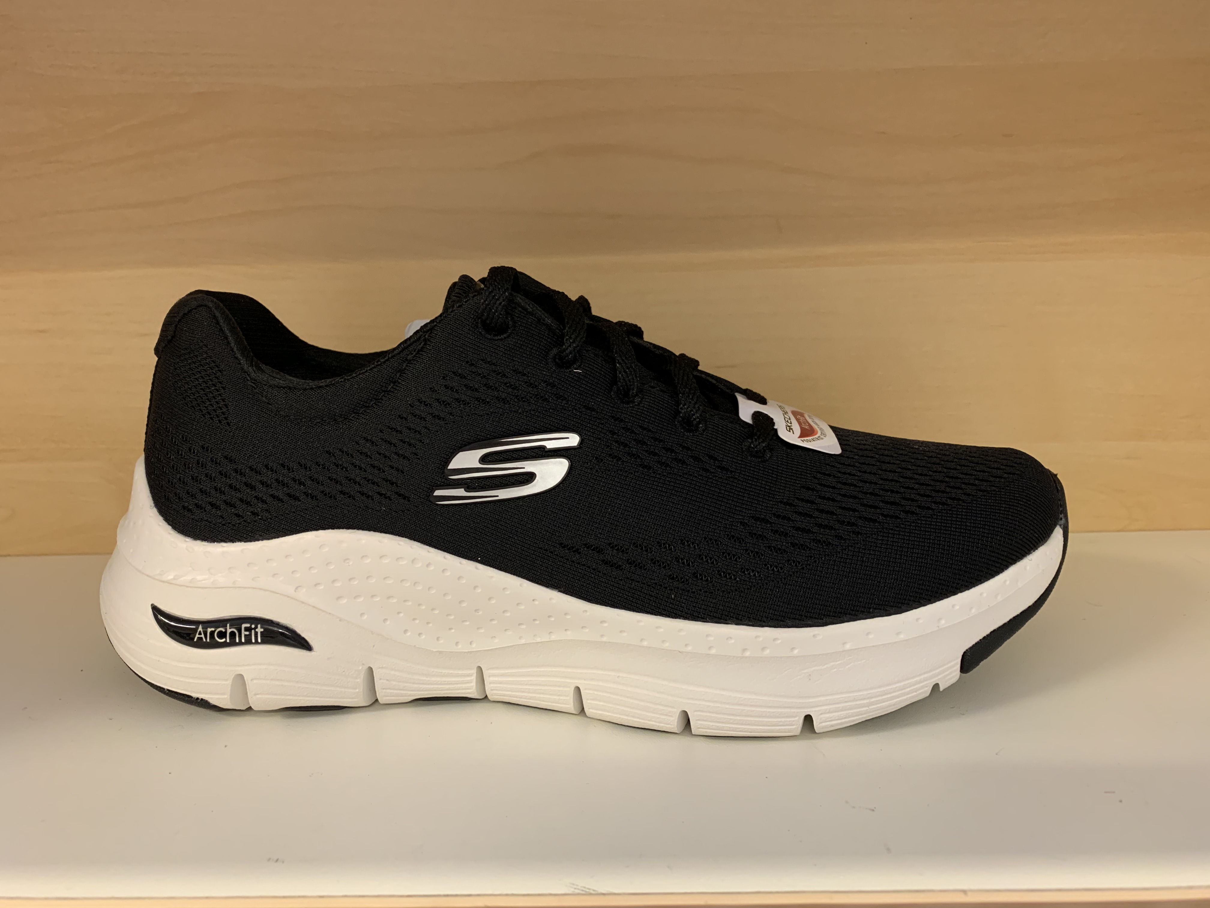 Skechers damsko ArchFit innersula, uppbygd i  hålfoten.
