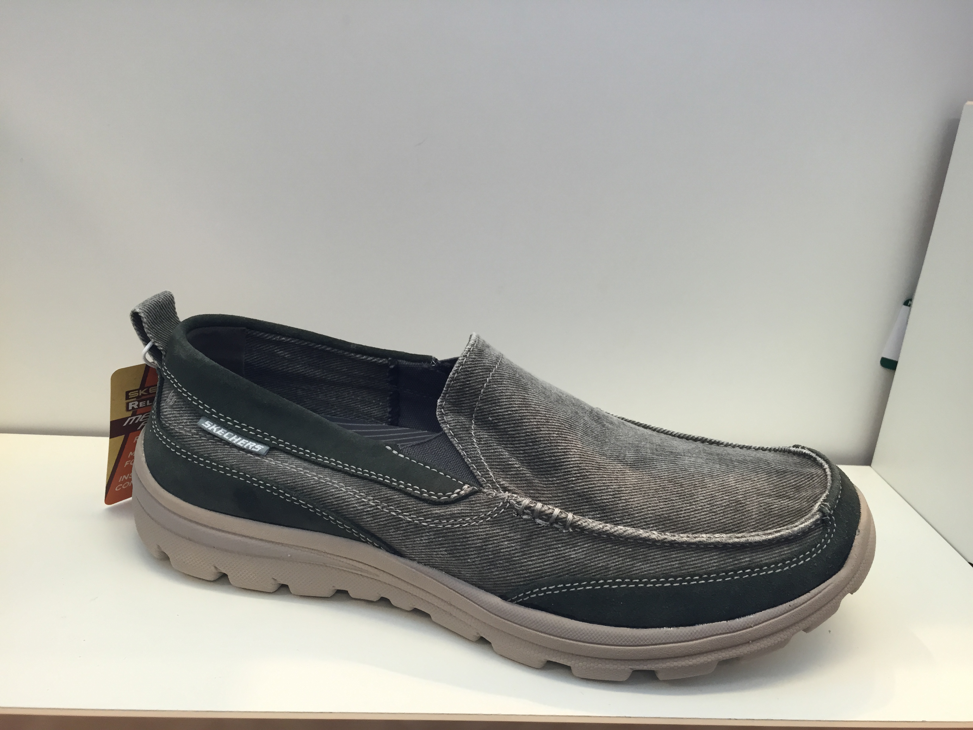 Tygsko Skechers, "Memory Foam" innersula