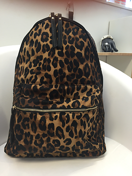 Ryggsäck "leopard"-mönster, computer-bag