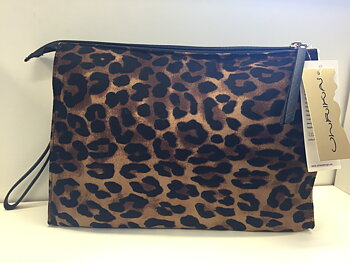 Necessär, "leopard"- mönster.