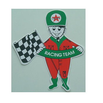 Caltex Flag Racing Team. (15x13 cm)
