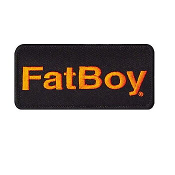 HD-Stickereiabzeichen Fatboy Narrow (10x5 cm)