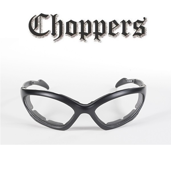 Choppers Riding Solglasögon Vadderade Clear Lins. - 2