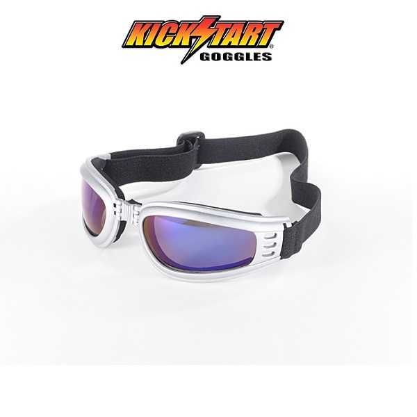 Kickstart Nomad Goggle solbriller med blå speilglass. - 2
