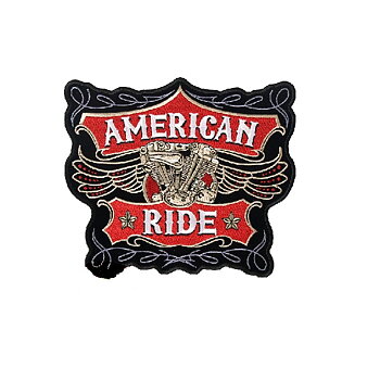 American Ride Classic Patch Smal Brodyrmärke.